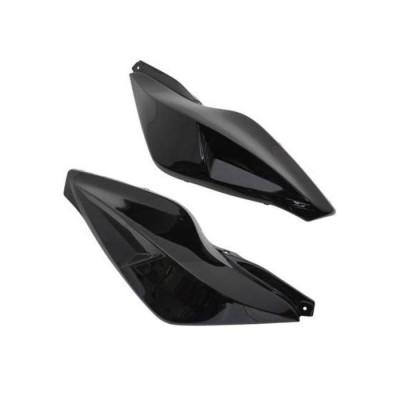PAIRE DE TABLIER - CAPOT - COQUE ARRIÈRE REPLAY EN NOIR PEINT POUR NITRO - NAKED / AEROX JUSQU'A 2012