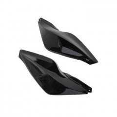 PAIRE DE TABLIER - CAPOT - COQUE ARRIÈRE REPLAY EN NOIR PEINT POUR NITRO - NAKED / AEROX JUSQU'A 2012