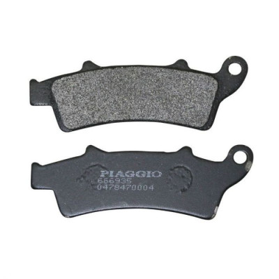 PLAQUETTES DE FREIN ORIGINE PIAGGIO BEVERLY - ATLANTIC - SCARABEO - MADISON - LOOXOR 125 150 200 250 400 500 (BR3096)