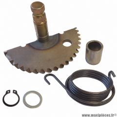 Axe de kick complet + ressort adaptable pour scooter 50 chinois 4T GY6, 139QMB, Kymco 50 Agility 4T, Peugeot 50 Kisbee V-Clic 4T, Sym 50 Orbit 4T, Baotian 50 BT49QT 4T * Prix spécial !