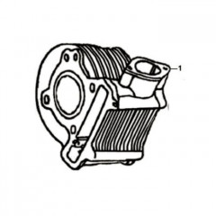 Cylindre moteur nu origine sym fiddle 2 jusqu'a 2009 - orbit 125