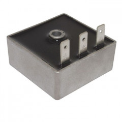 REGULATEUR DE TENSION 50 A BOITE ADAPTABLE RIEJU 50 RR 1998>2005, RS1 1999>2002, SPIKE 1998> - APRILIA RS 1991>2005 - QUAD (3 FICHES)
