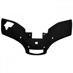 CARENAGE-COUVRE GUIDON SCOOT ADAPTABLE GILERA 50 STALKER NOIR BRILLANT