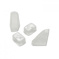 KIT DE 4 CABOCHONS CLIGNOTANTS TRANSPARENT BOOSTER SPIRIT - BWS JUSQU'A 1998