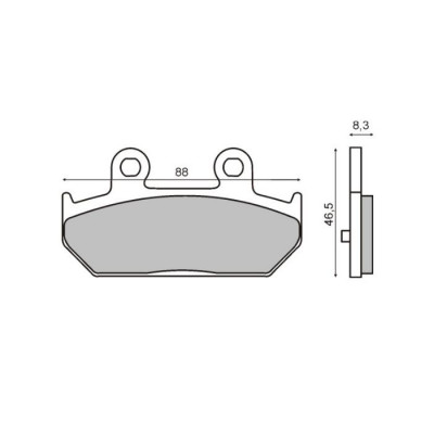 PLAQUETTE DE FREINS ARRIERE SUZUKI BURGMAN 400 650