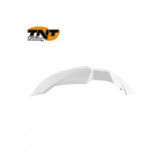 GARDE BOUE AVANT TNT TUNING EN BLANC DERBI SENDA DRD / X-TREM / X-RACE DE 2003 A 2008