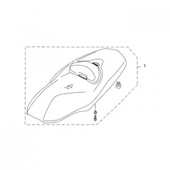 Selle origine yamaha xmax 125 a partir de 2018