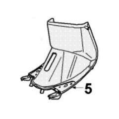 Tablier protège jambes noir métal origine peugeot vclic 4 temps