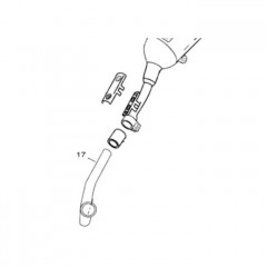 Tube de pot d'échappement origine yamaha xmax 125 a partir de 2018