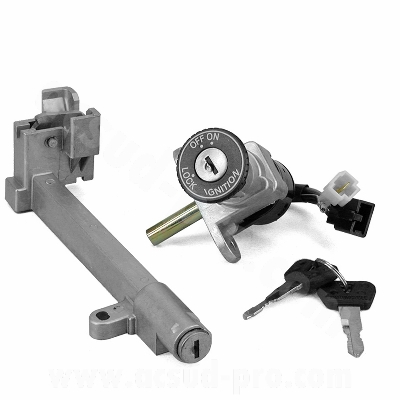 Contacteur à clé adaptable (5 fils) pour scooter MBK Booster Next 1996-2002 / Yamaha BWS Next 1996-2002 * Prix spécial !