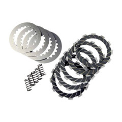 Disque d'embrayage adaptable renforcé +20% de friction pour Derbi Senda Euro 2/3/4, GPR, Gilera 50 SMT, RCR