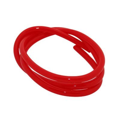 Fil de bougie adaptable diamètre 7mm rouge (vendu par 0.50 mètre)