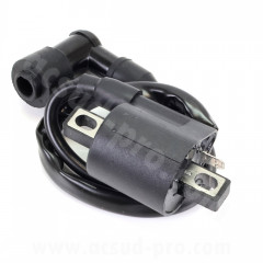 Bobine d'allumage adaptable haute tension pour scooters MBK Booster, Nitro, Ovetto, Stunt, Yamaha Aerox, BWS, Jog R, Neos 2T, Slider. * Prix spécial !
