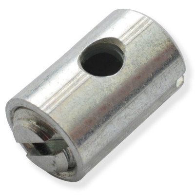 Serre-câble de gaz adaptable Diam 5 mm Long 7,5 mm Perçage 2 mm