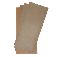 Feuilles de joint adaptable indéchirable papier huilé 475x210 mm épaisseur 0,15 mm - 0,25 mm - 0,50 mm (lot de 4)