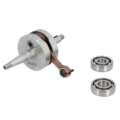 Vilebrequin POLINI renforcé pour Minarelli AM6, Aprilia MX, RS50, RX, Beta Enduro RR, SM, MBK X-Limite, Peugeot XP6, XR6, Yamaha DTR, TZR