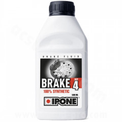 Liquide de frein IPONE DOT 4 500ml pour Scooter, Mécaboite, Mobylette, Maxi Scooter, Moto, Quad