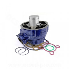 Kit haut moteur 50cc CARENZI fonte pour moteurs Minarelli AM6, compatible avec Rieju 50 RS, Beta 50 RR, Yamaha 50 TZR, Peugeot 50 XPS, MBK 50 X-Power