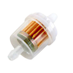 Filtre à essence adaptable cylindrique papier diamètre 5-6mm pour Scooter, Mécaboite, Mobylette, Maxi Scooter, Moto, Quad