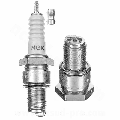 Bougie NGK B10ES Racing Compétition pour moteurs à refroidissement liquide
