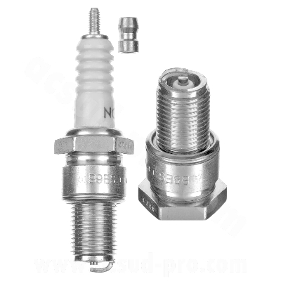 Bougie NGK B9ES (2611) longue pour moteurs à refroidissement liquide