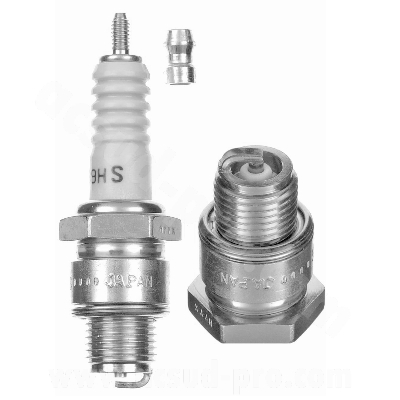 Bougie NGK B9HS - Standard - Bougie courte pour moteurs à refroidissement à air