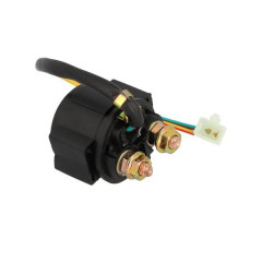 Relais de démarreur adaptable 12V pour scooter 50cc chinois 4T GY6 139QMB - Peugeot V-Clic, Kisbee, Sym Orbit, Baotian BT49QT, Kymco Agility * Prix spécial !