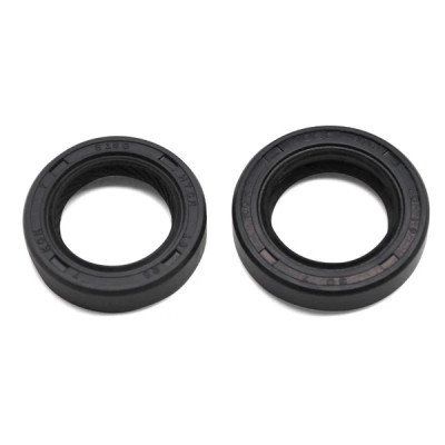 Joints spi embiellage adaptable (NBR - NITRILE) pour Piaggio 50 ZIP 2T, Typhoon, NRG, Liberty 2T, Vespa LX 2T, Gilera 50 Stalker, Ice, Runner, DNA (PAIRE)