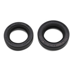 Joints spi embiellage adaptable (NBR - NITRILE) pour Piaggio 50 ZIP 2T, Typhoon, NRG, Liberty 2T, Vespa LX 2T, Gilera 50 Stalker, Ice, Runner, DNA (PAIRE)