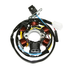 Stator allumage adaptable 6 pôles pour Peugeot 50 Ludix 2004> / Kisbee / Django / Speedfight 3 / Vivacity 3 * Prix spécial !