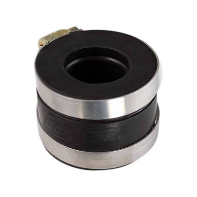 Manchon DOPPLER pour carburateur souple et pipe rigide adaptable pour cyclomoteurs et scooters 50 à boites (compatible avec Boosters, Speedfight, Nitro, Ludix, Senda)