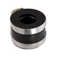 Manchon DOPPLER pour carburateur souple et pipe rigide adaptable pour cyclomoteurs et scooters 50 à boites (compatible avec Boosters, Speedfight, Nitro, Ludix, Senda)