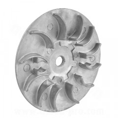 Flasque adaptable ventilée aluminium pour Peugeot 50 Ludix, Blaster, Speedfight III, Jet Force (OEM : 764854) * Prix spécial !