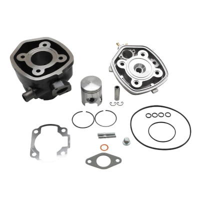 Cylindre Polini fonte 50 cc pour Aprilia SR 50, Malaguti F12 F15, MBK Nitro, Yamaha Aerox