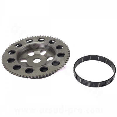 Roue libre de démarreur adaptable complète pour MBK 50 Booster, Nitro - Yamaha 50 BWS, Aerox, Jog R, Neos 2T, Slider - Aprilia 50 SR (OEM : 3AA155130000)