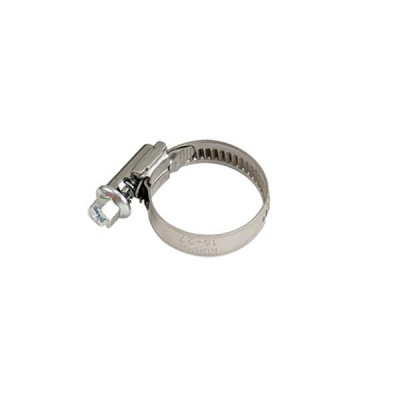 Collier de serrage adaptable métal diamètre 16 à 27 mm largeur 9mm pour moto 50 à boîte cyclomoteur scooter quad