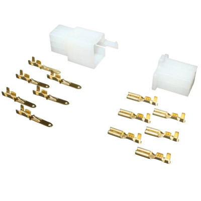 Connecteur électrique adaptable 6 fiches (mâle/femelle)