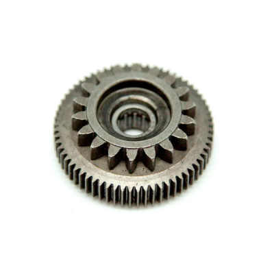 Pignon intermédiaire de démarreur adaptable pour 50 MBK Booster, Nitro, Ovetto, Mach G, Yamaha BWS, Aerox, Jog R, Neos, Slider, Malaguti F10, F12, F15