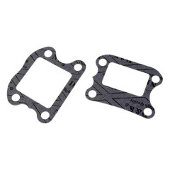 Joints pipe/clapet adaptable pour scooter Peugeot 50 TKR, Speedfight 1 et 2, Buxy, Trekker, Vivacity (x2)