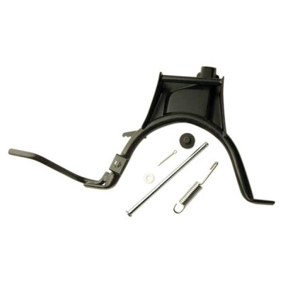 Béquille centrale adaptable noire pour scooter 50 MBK Booster 2004+, NG/Yamaha BWS 2004+, Rocket * Prix spécial !