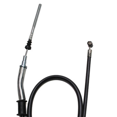 Transmission frein arrière adaptable pour scooter MBK 50 Booster 2004-2017 / Yamaha 50 BWS 2004-2017 (câble + gaine) * Prix spécial !