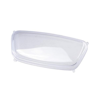 Vitre de compteur adaptable transparente pour scooter MBK 50 Booster 2004-2017 et Yamaha 50 BWS 2004-2017 (OEM : 5WW-H35110-000)
