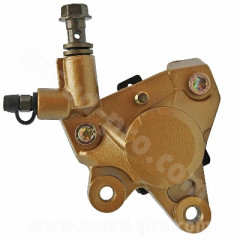Etrier de frein avant adaptable livré avec plaquettes pour MBK 50 Booster, Nitro, Yamaha 50 BWS, Peugeot 50 TKR, Trekker, Piaggio 50 Typhoon * Prix spécial !