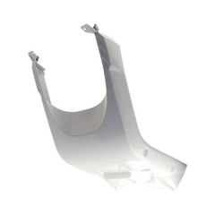 Bas de caisse adaptable blanc brillant pour MBK 50 Booster 2004+ / Yamaha 50 BWS 2004+ * Prix spécial !