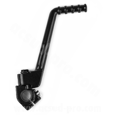 Kick adaptable acier noir pour moteur AM6 - Minarelli 50, Beta 50 RR, MBK 50 X-Power, Yamaha 50 TZR, Peugeot 50 XPS, Rieju 50 RS * Prix spécial !