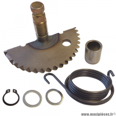 Axe de kick complet + ressort adaptable pour scooter 50 chinois 4T GY6, 139QMB, Kymco 50 Agility 4T, Peugeot 50 Kisbee V-Clic 4T, Sym 50 Orbit 4T, Baotian 50 BT49QT 4T * Prix spécial !