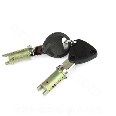 Kit de serrures adaptable pour scooter 50cc - Piaggio Typhoon, NRG, Stalker * Prix spécial !