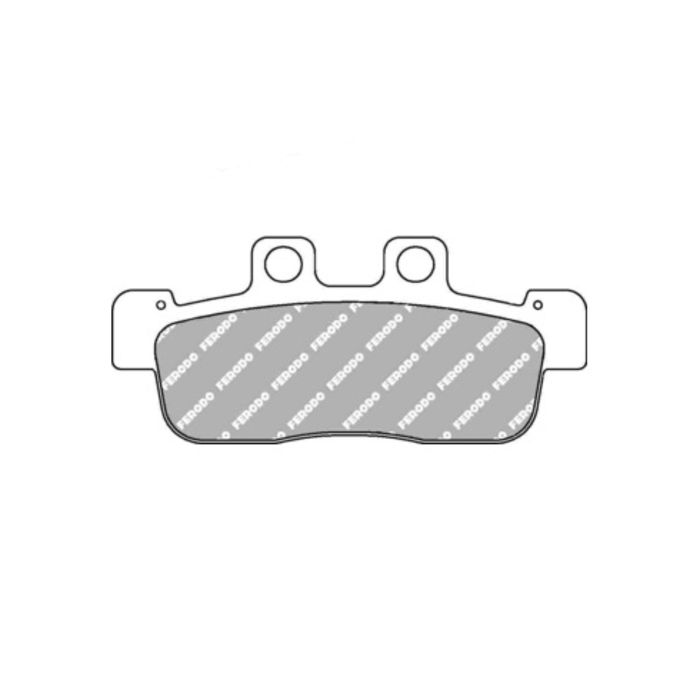 PAIRE DE PLAQUETTES DE FREIN FERODO ECO FRICTION POUR YAMAHA CYGNUS X 125cc DE 2007 A 2010