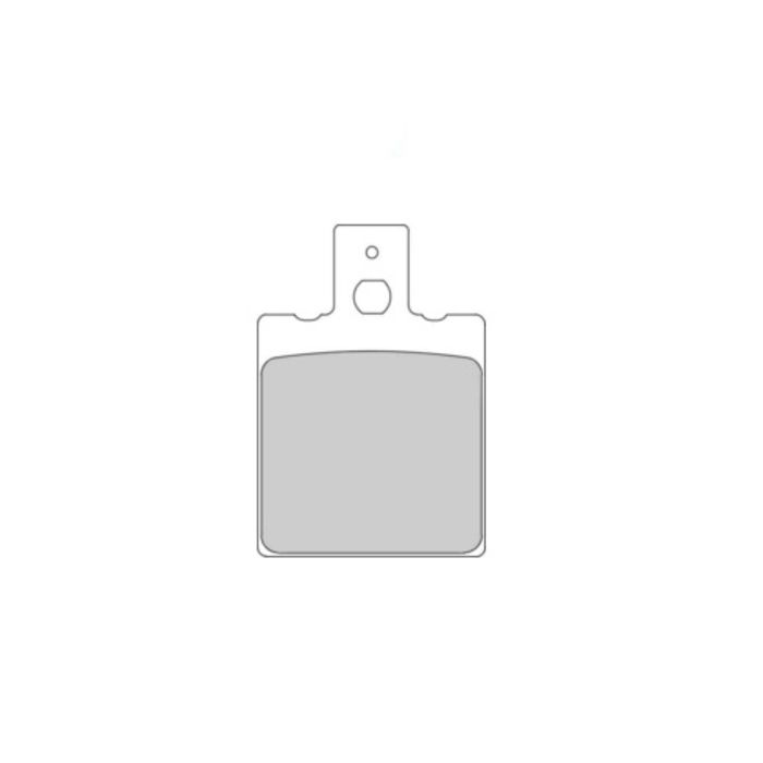 PAIRE DE PLAQUETTES DE FREINS FERODO ECO RS - RX - SR - CABALLERO - TEMPO - G-MAX - LEONARDO 50 125