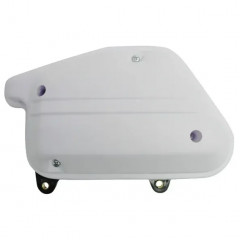 Boîtier filtre à air complet adaptable blanc MBK 50 Booster / Stunt 1990-2003, Yamaha 50 BWS 1990-2003